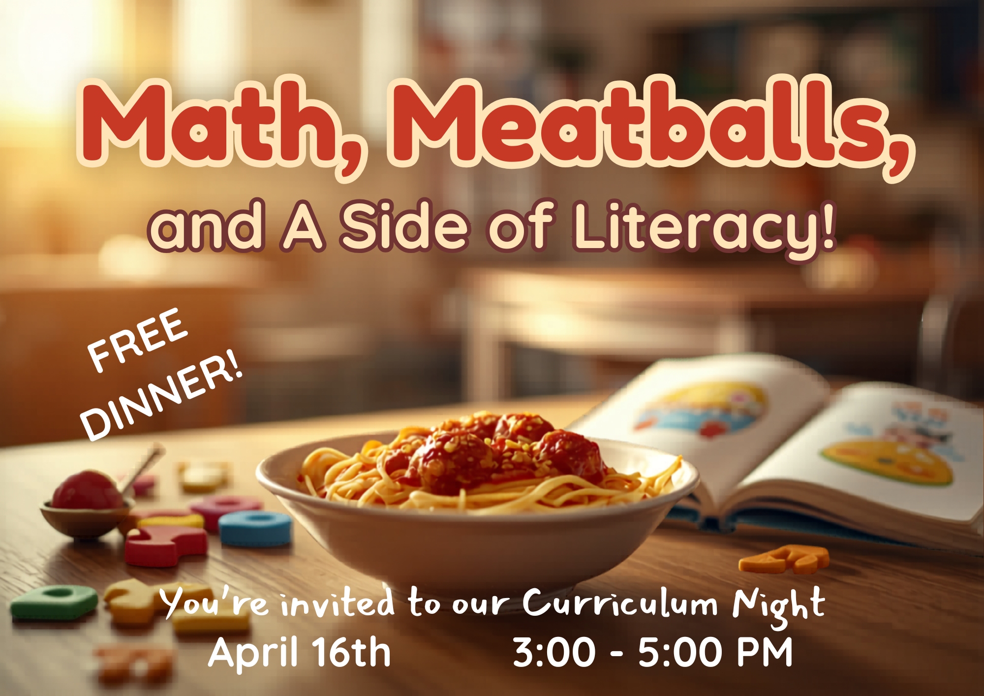 Curriculum Night Flyer