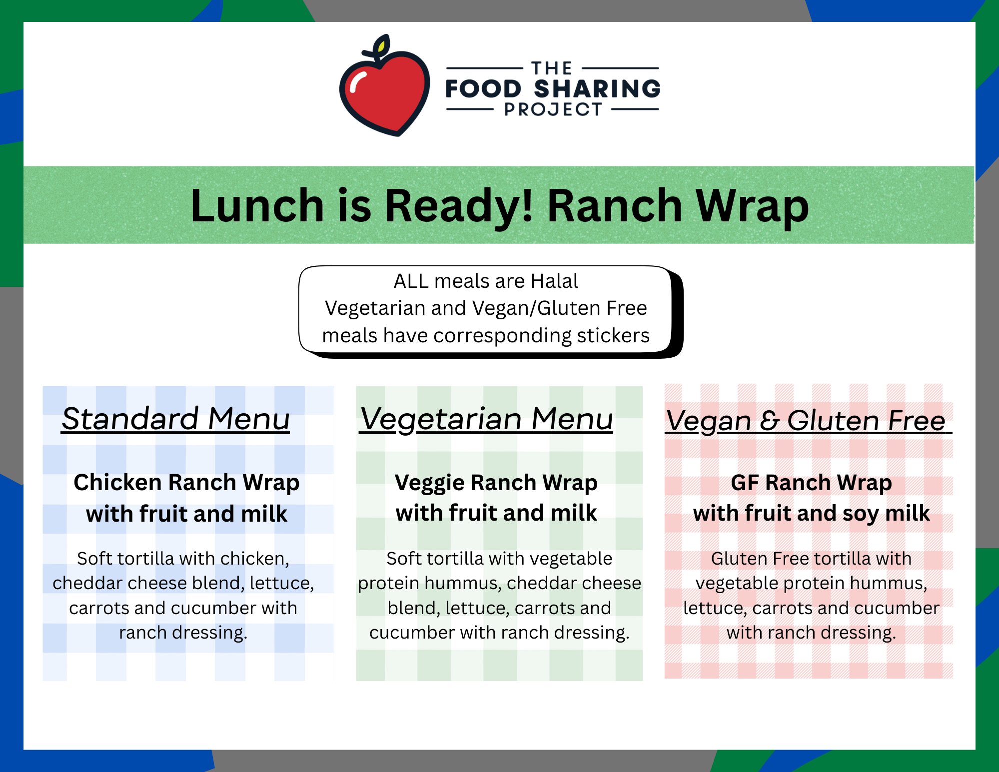 Ranch Wrap 3 options 2026